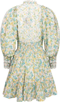 Cotton Slub Mini Dress - Anemone Fields