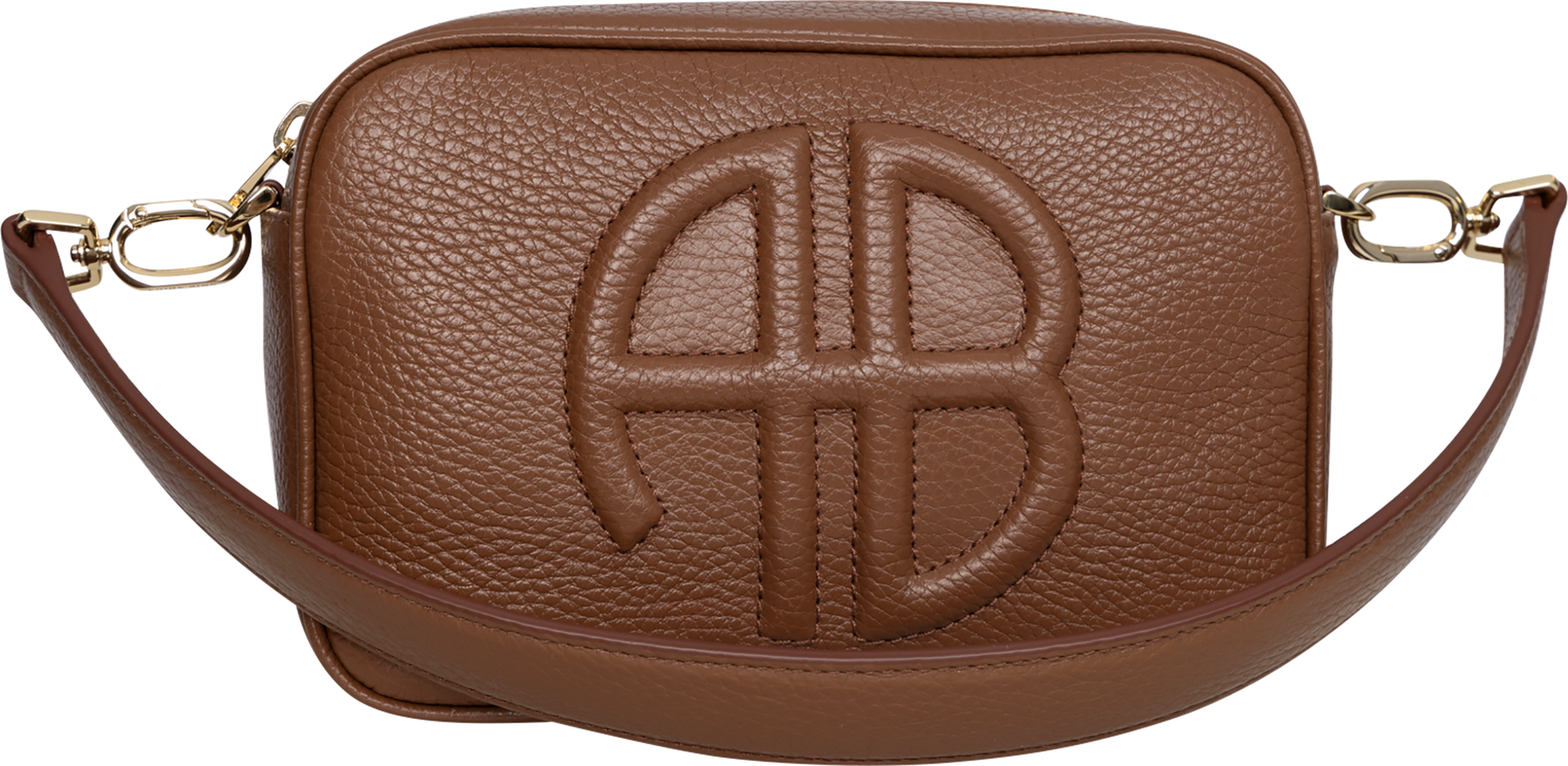 Lili Bag - Cognac Pebbled