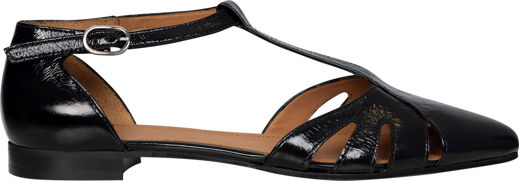 A8405 Sandal - Svart Naplack
