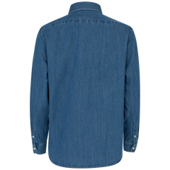 Liv Denim Shirt - Washed Mid Blue