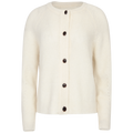 Selected Femme Lulu Stickad Kofta - Snow White Melange
