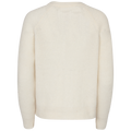 Selected Femme Lulu Stickad Kofta - Snow White Melange