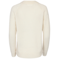 Selected Femme Lulu Ls Knit O-Neck - Snow White Melange