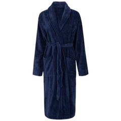 Hotel Velour Robe - Dress Blue