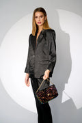 Teagan Crossover Bag - Black Mix