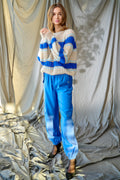 Pacific Knit Sweater - Blue Mix