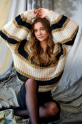 Pacific Knit Sweater - Camel Mix