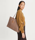 Perry Triple-Compartment Tote - Clam Shell