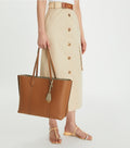 Perry Triple-Compartment Tote - Light Umber