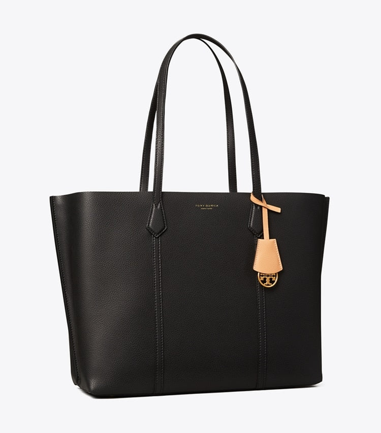 Perry Triple-Compartment Tote - Svart