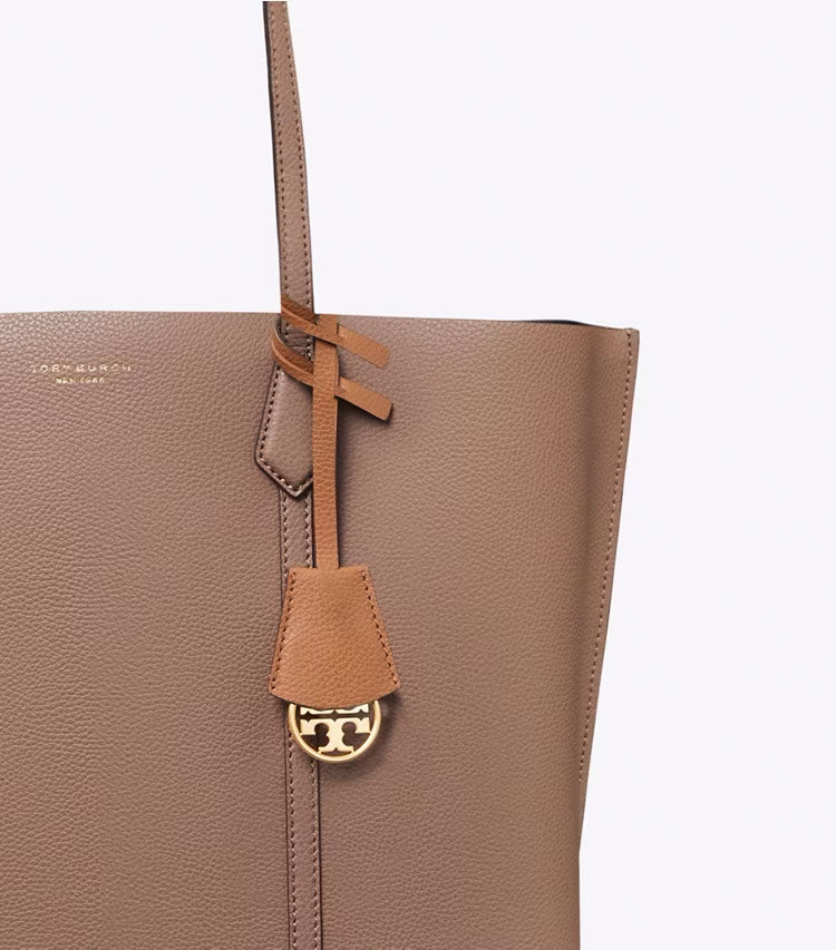 Perry Triple-Compartment Tote - Clam Shell
