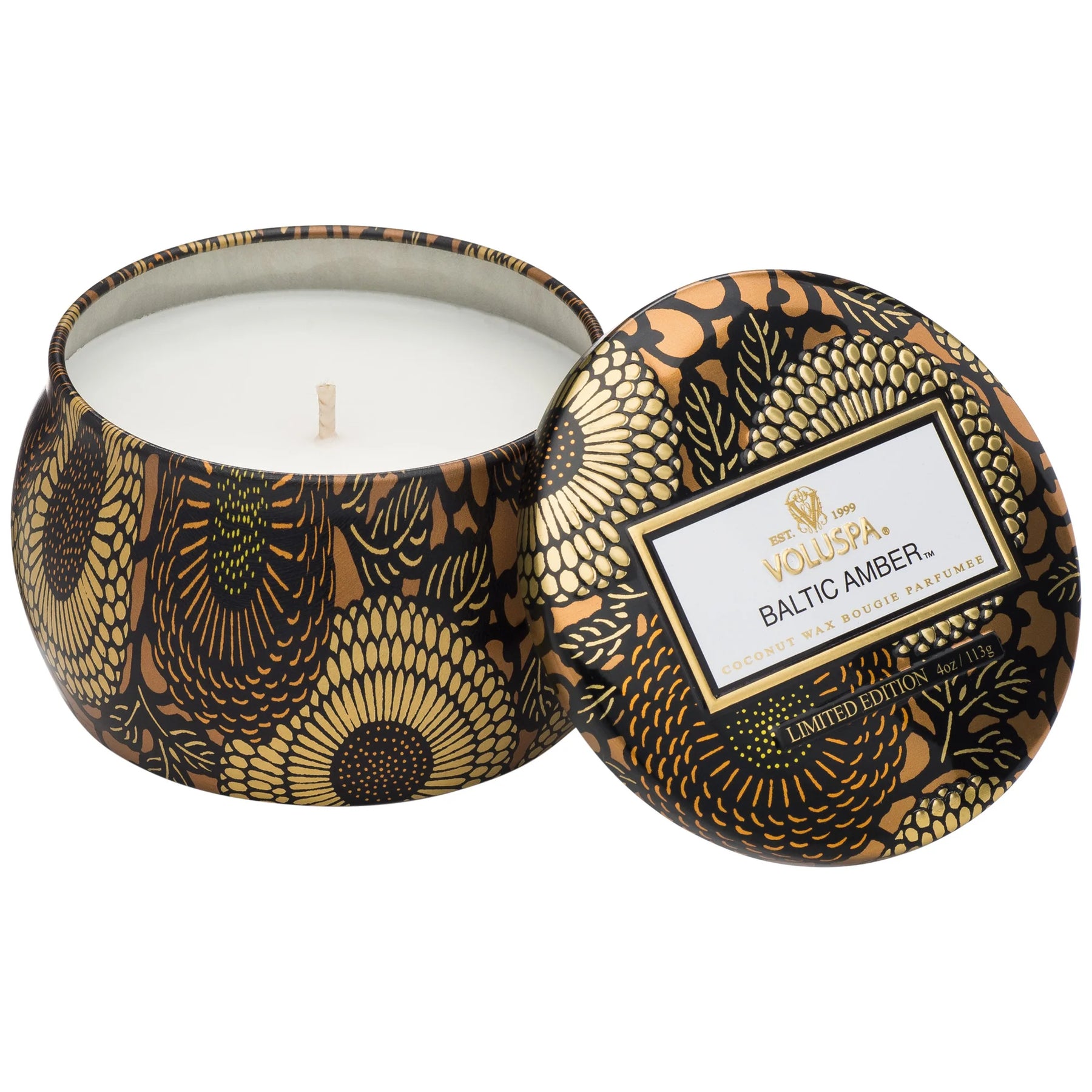 Voluspa Mini Tin Candle - Baltic Amber