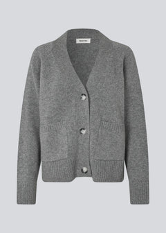 Petuna Cardigan - Grey Melange