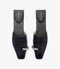 Pierced Mule - Svart/Silver
