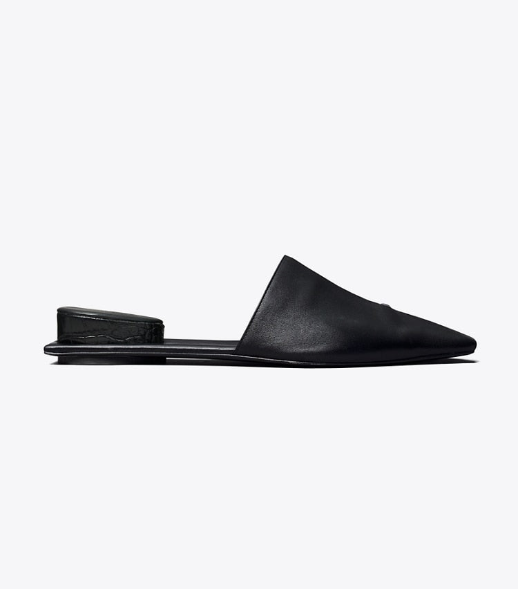Pierced Mule - Svart/Silver