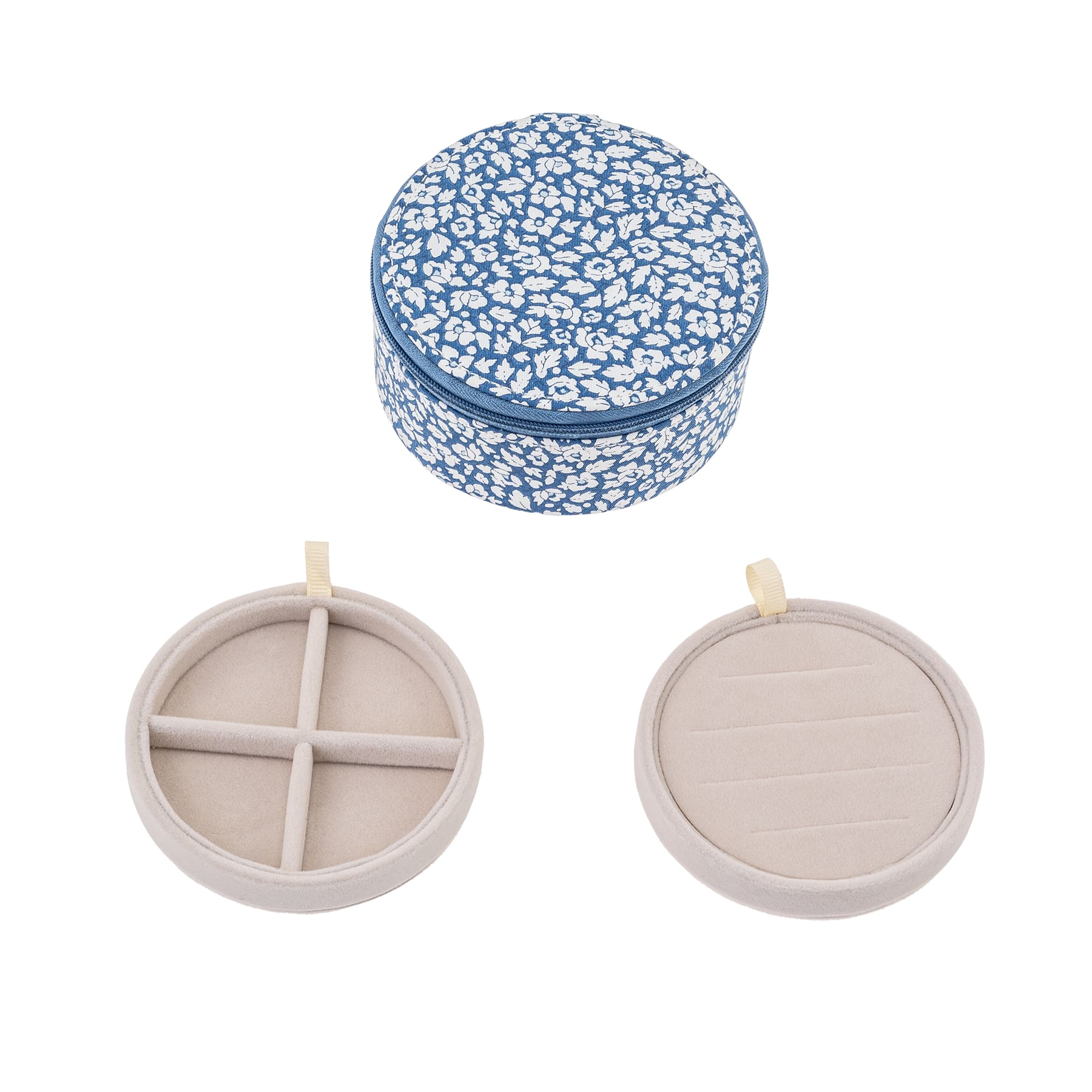 Smyckeskrin Round Liberty - Feather Blue