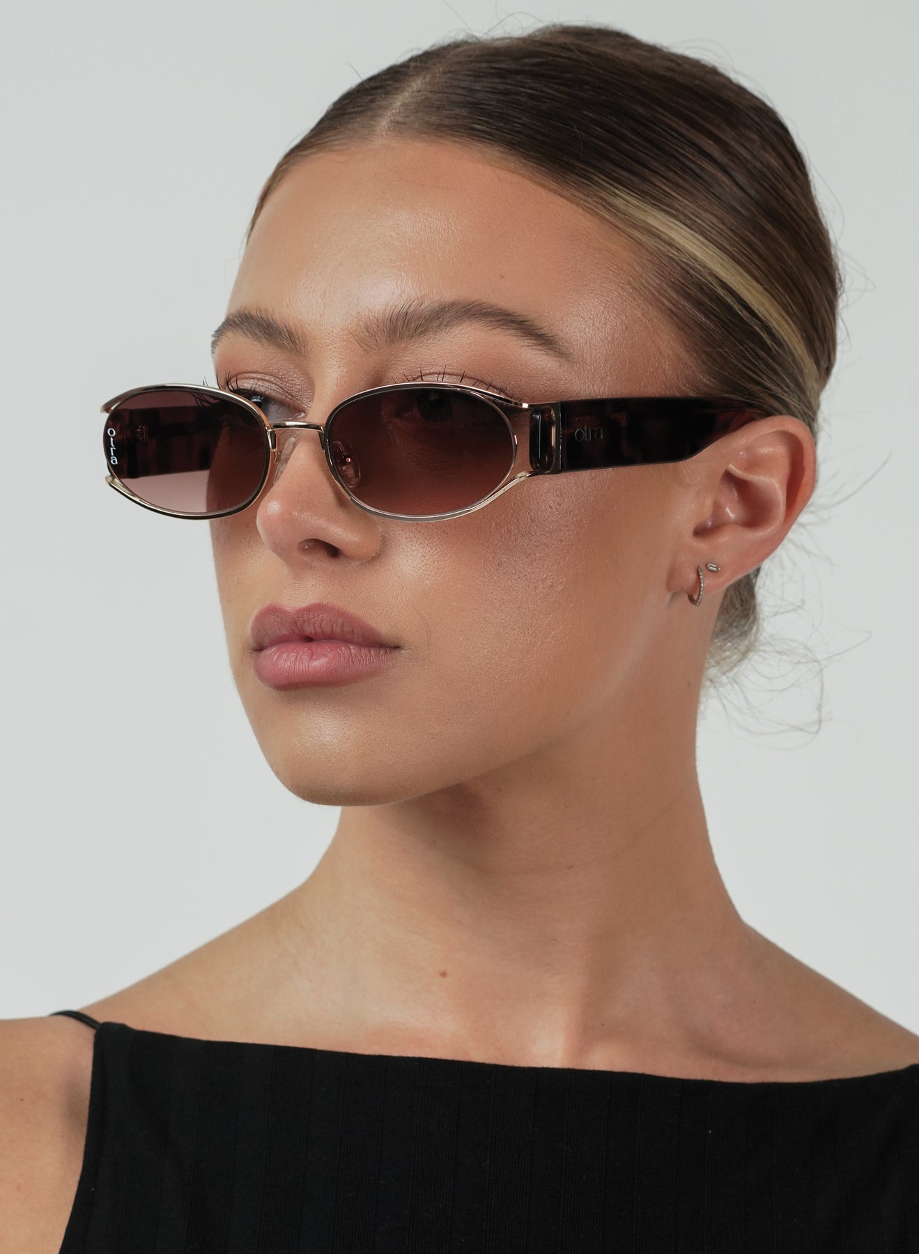 Polly - Gold Tort/Brown To Pink Fade