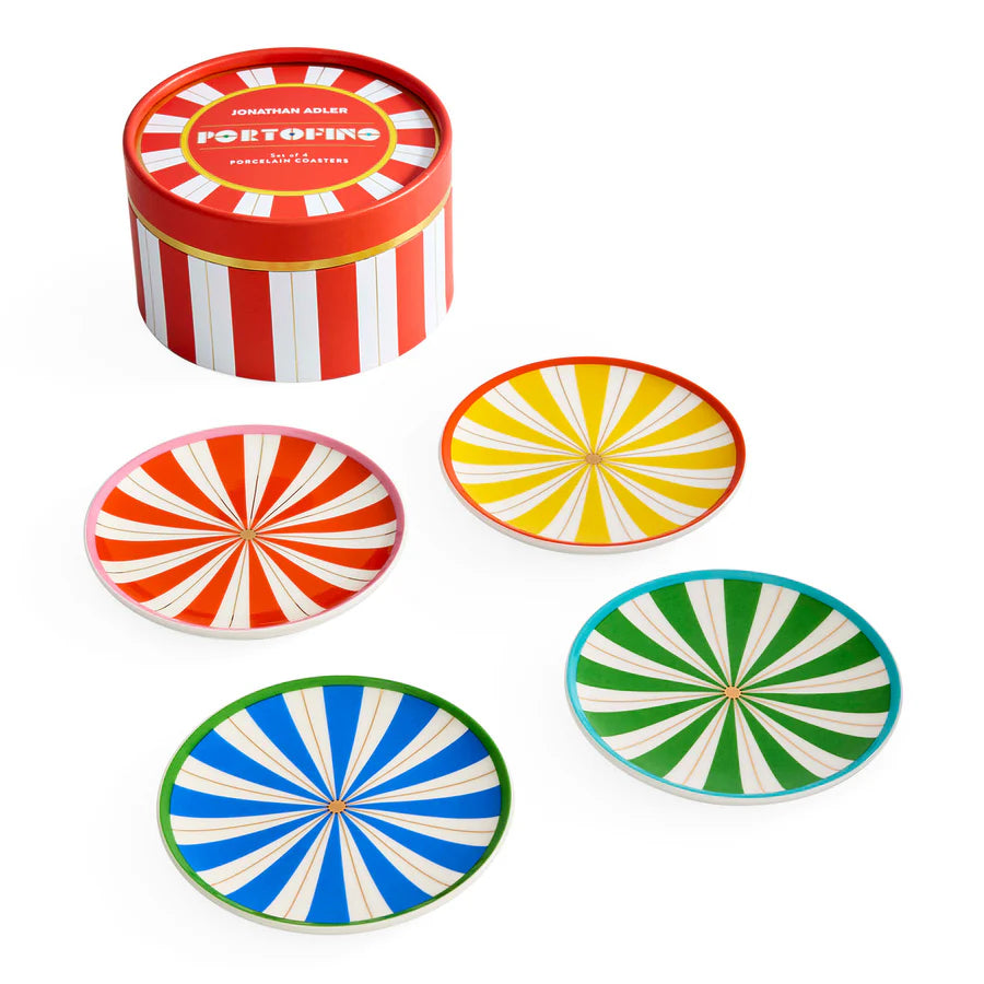 Portofino Glasunderlägg 4-pack – Flerfärgad