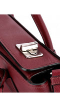 Prada Double Saffiano Medium Shoulder Bag - Röd