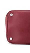 Prada Double Saffiano Medium Shoulder Bag - Röd