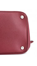 Prada Double Saffiano Medium Shoulder Bag - Röd