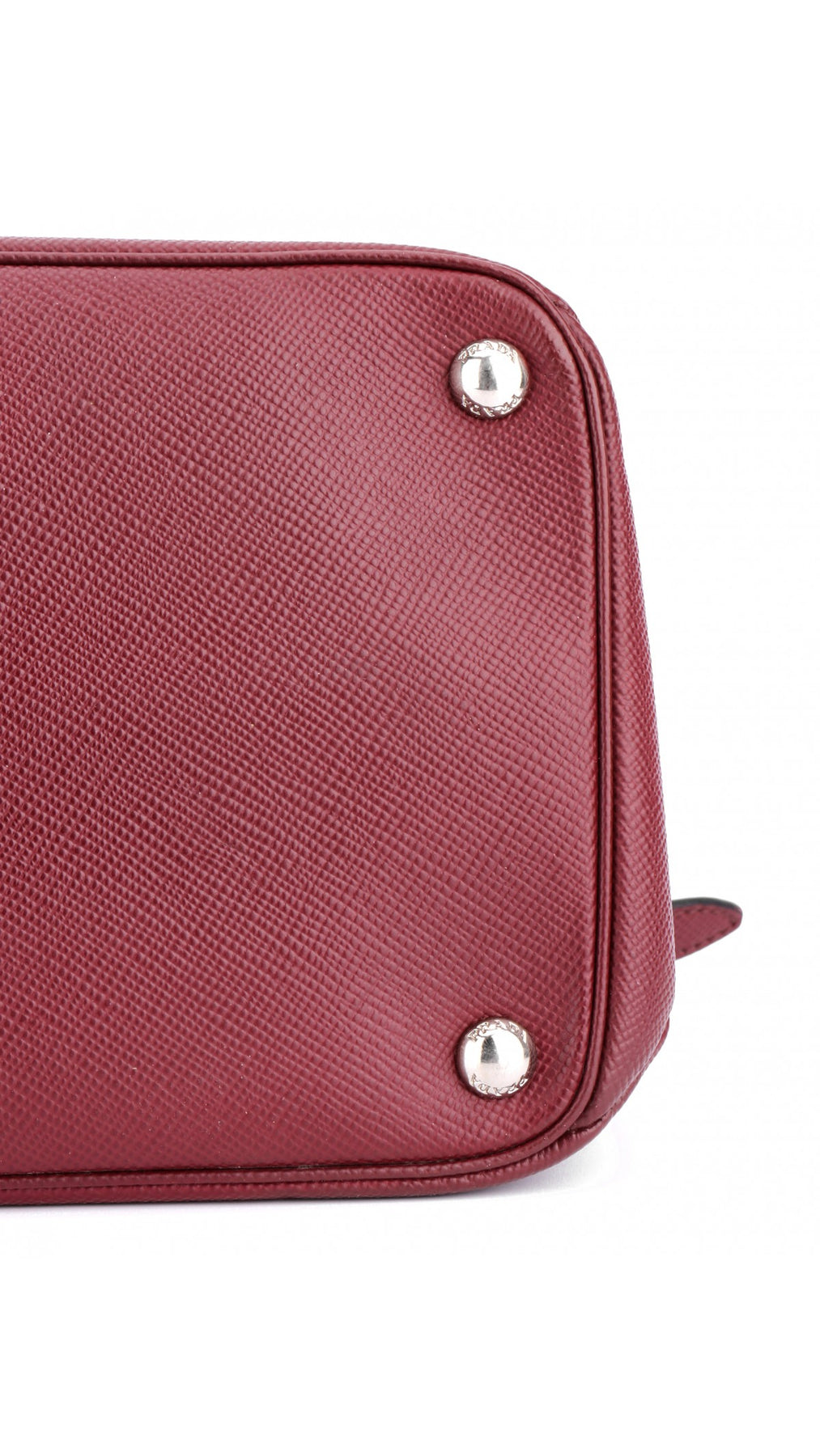 Prada Double Saffiano Medium Shoulder Bag - Röd