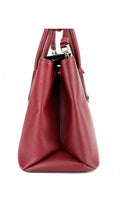 Prada Double Saffiano Medium Shoulder Bag - Röd