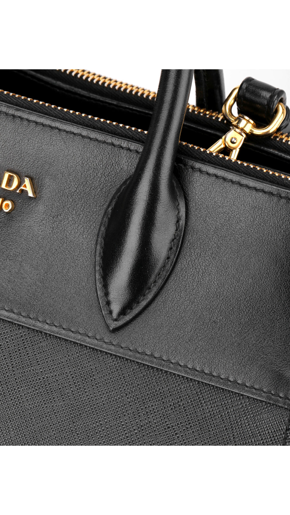 Prada Esplanade axelväska - Svart