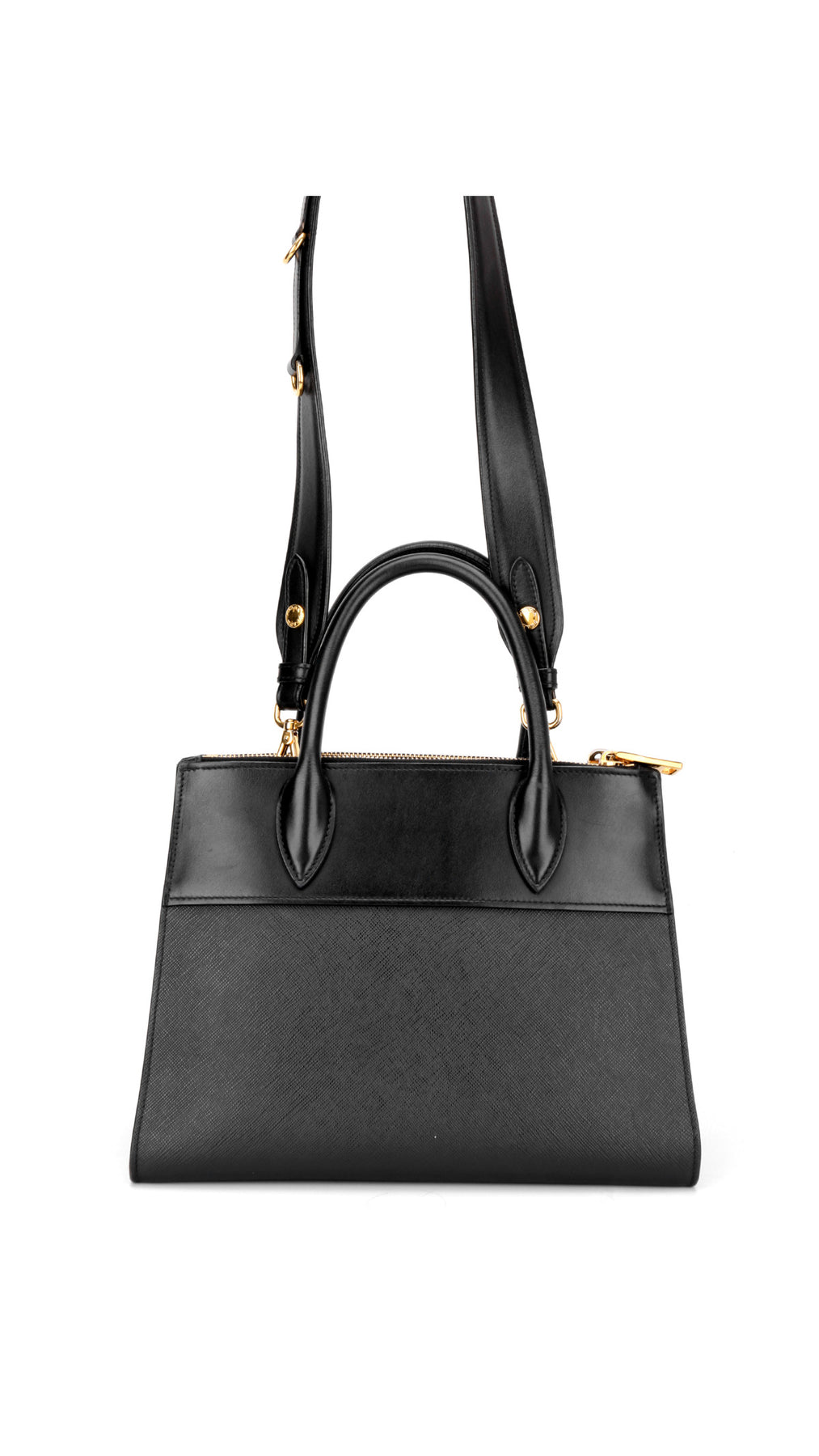 Prada Esplanade axelväska - Svart