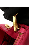 Prada Galleria Double Zip Saffiano Lux Tote - Rosa
