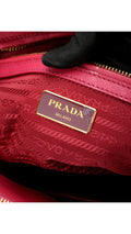 Prada Galleria Double Zip Saffiano Lux Tote - Rosa