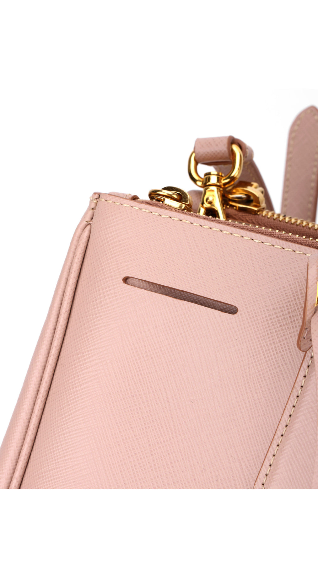 Prada Galleria Saffiano Shoulder Bag - Light Pink