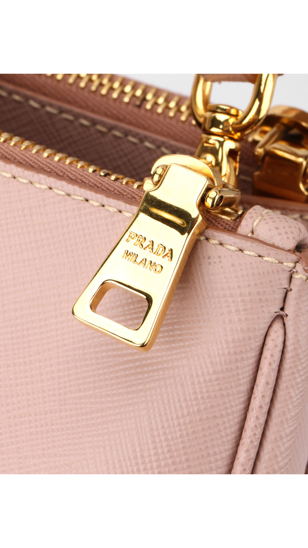 Prada Galleria Saffiano Shoulder Bag - Light Pink