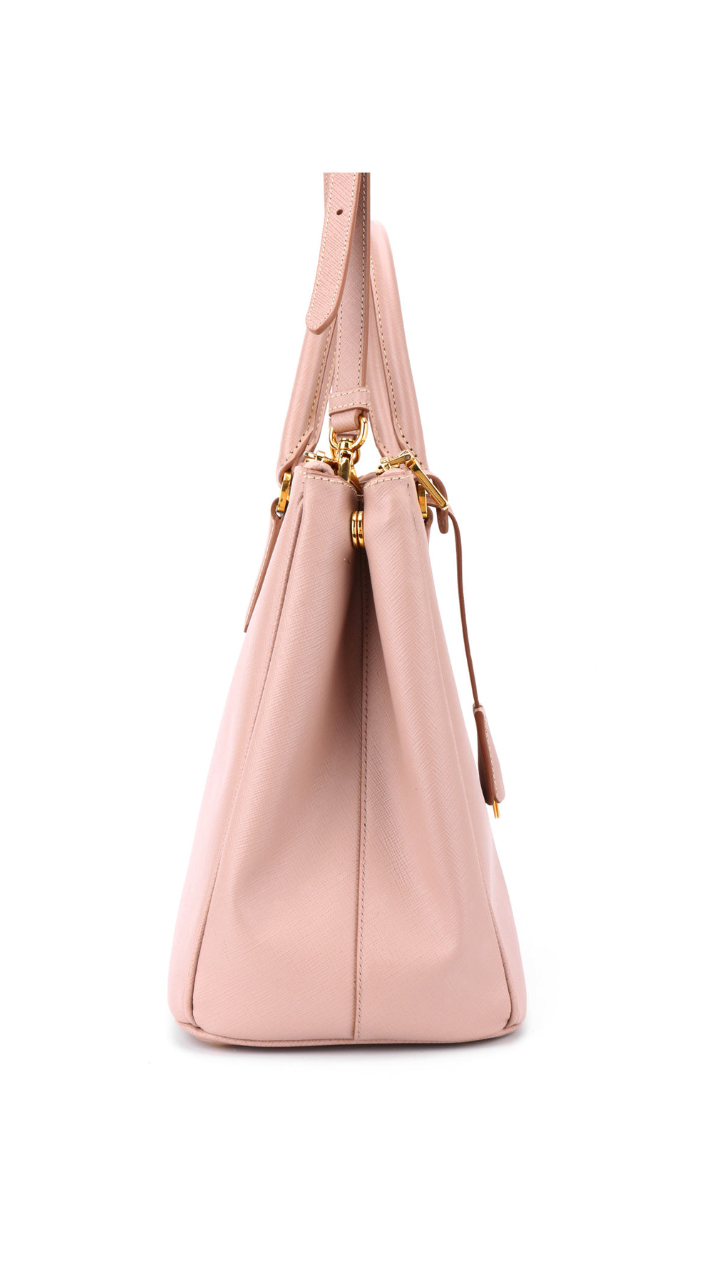 Prada Galleria Saffiano Shoulder Bag - Light Pink