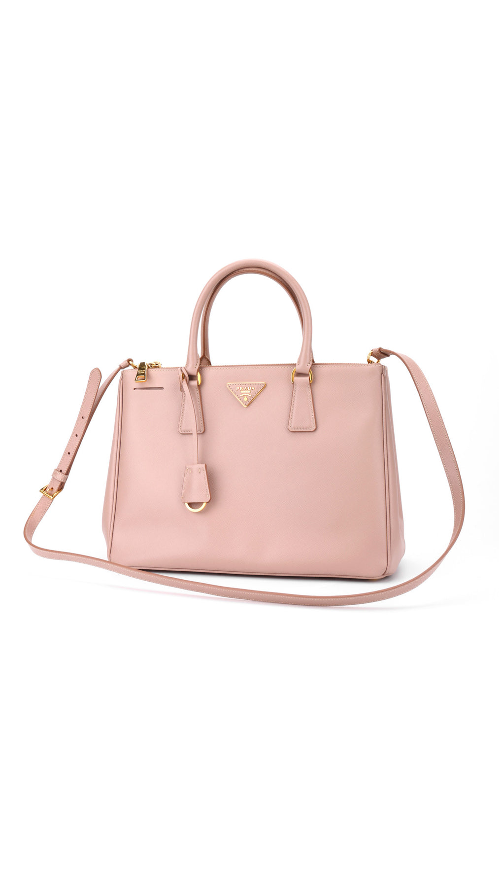 Prada Galleria Saffiano Shoulder Bag - Light Pink
