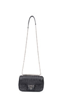 Prada Gaufre Chain Nappa Shoulder Bag - Black