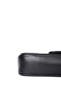 Prada Gaufre Chain Nappa Shoulder Bag - Black