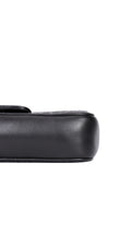 Prada Gaufre Chain Nappa Shoulder Bag - Black