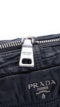 Prada Gaufre Axelväska - Svart