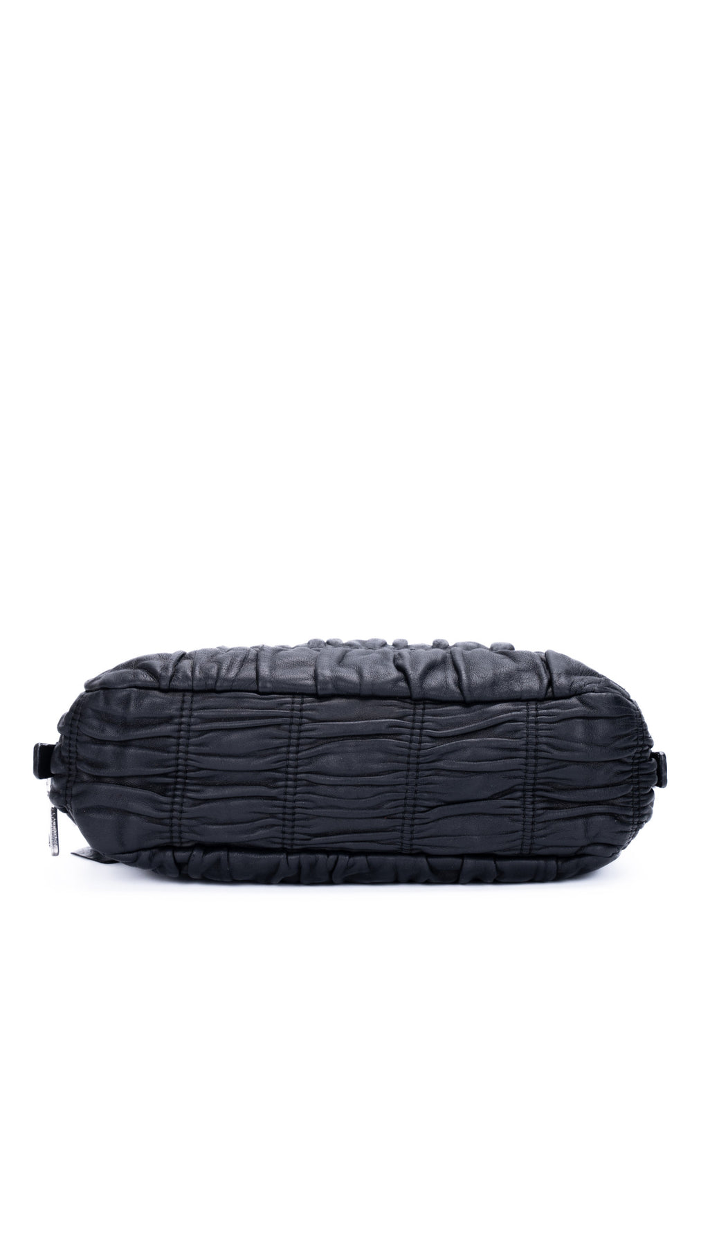 Prada Gaufre Axelväska - Svart
