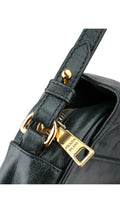 Prada Logo Crossbody Bag - Mörkgrön