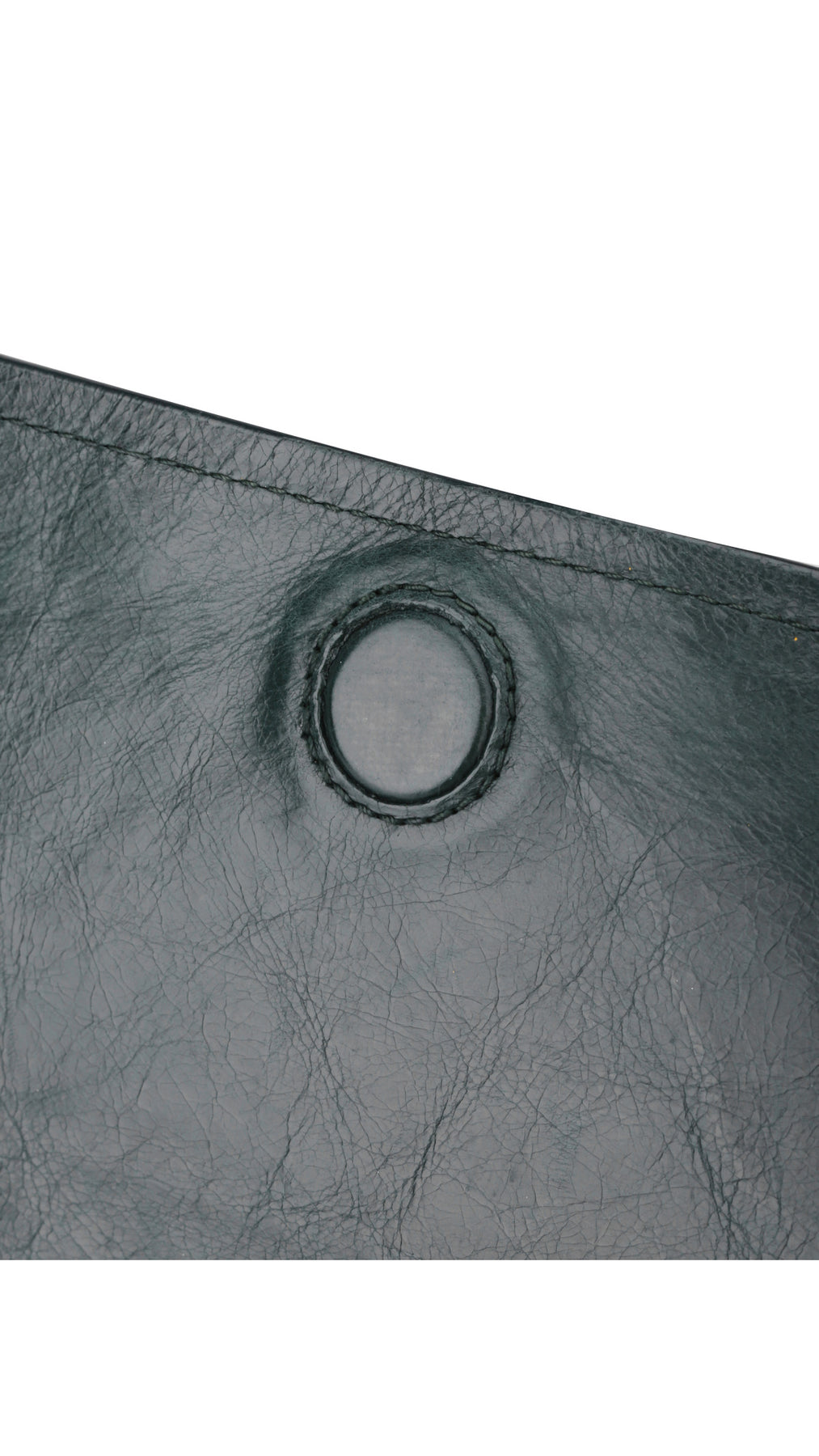 Prada Logo Crossbody Bag - Mörkgrön
