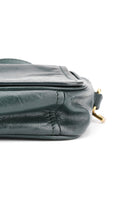 Prada Logo Crossbody Bag - Mörkgrön