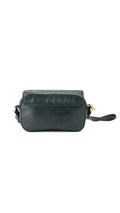 Prada Logo Crossbody Bag - Mörkgrön