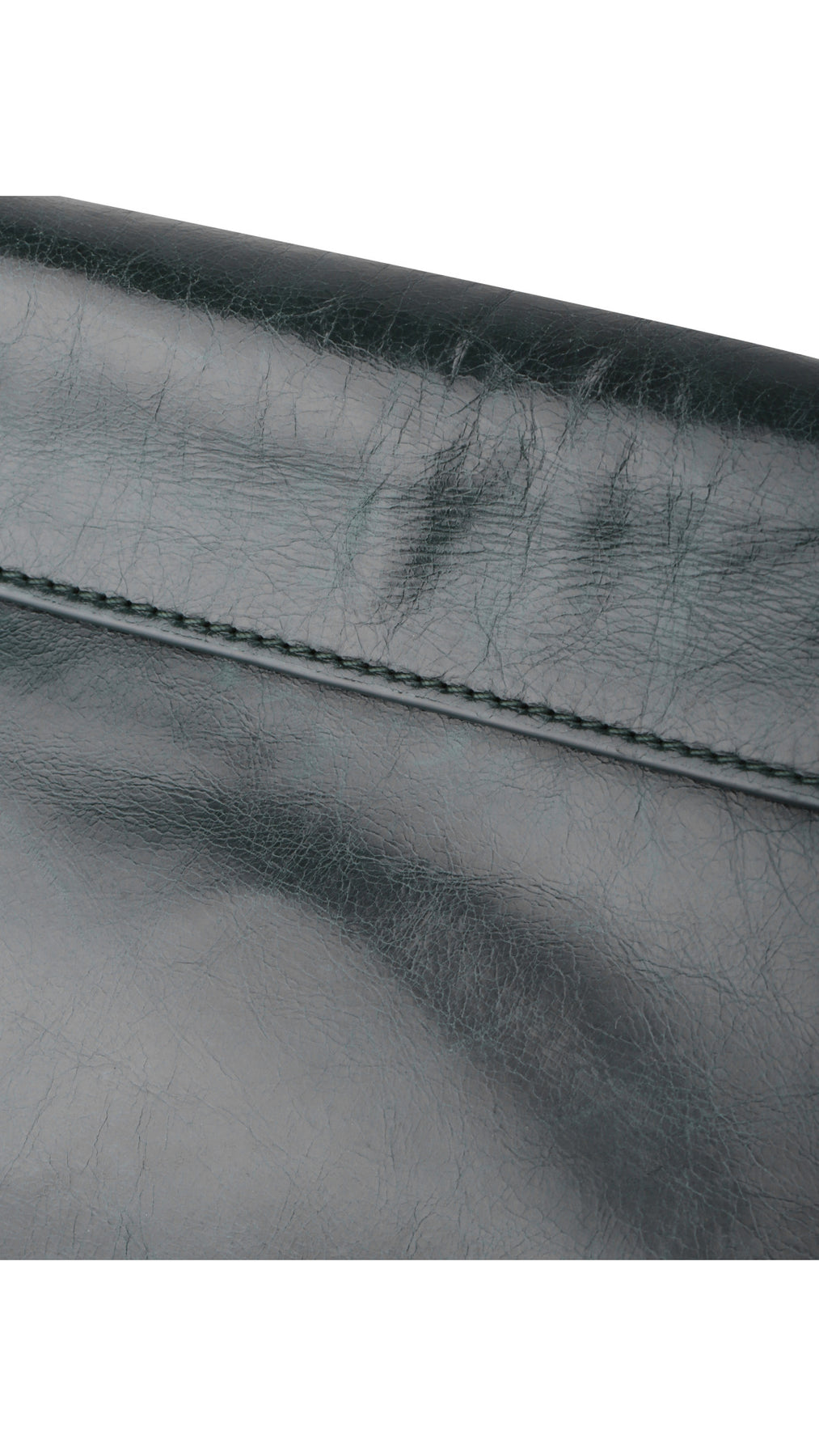 Prada Logo Crossbody Bag - Mörkgrön
