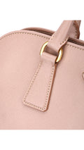 Prada Promenade Saffiano Lux Axelväska - Rosa