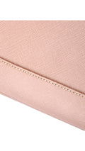 Prada Promenade Saffiano Lux Axelväska - Rosa