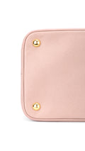 Prada Promenade Saffiano Lux Axelväska - Rosa