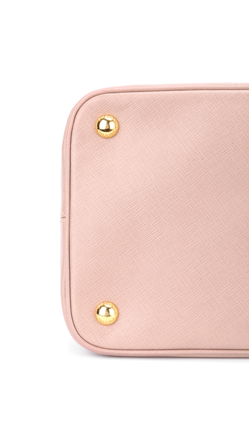 Prada Promenade Saffiano Lux Axelväska - Rosa