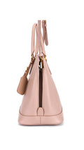 Prada Promenade Saffiano Lux Axelväska - Rosa